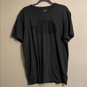 The North Face Men's Dark Gray Short Sleeve Tee